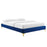 Modway Furniture Sutton Queen Bed Frame, Navy - MOD-6275-NAV