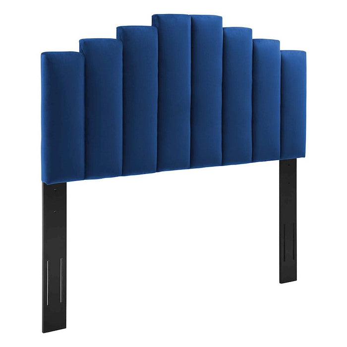 Modway Furniture Noelle Twin Headboard, Navy - MOD-6276-NAV