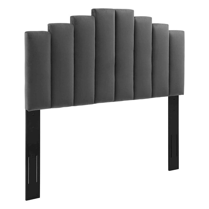 Modway Furniture Noelle King Headboard, Charcoal - MOD-6278-CHA