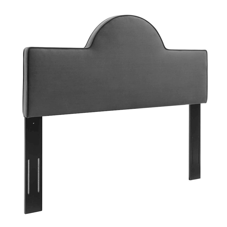 Modway Furniture Dawn 78" Headboard, Charcoal - MOD-6304-CHA