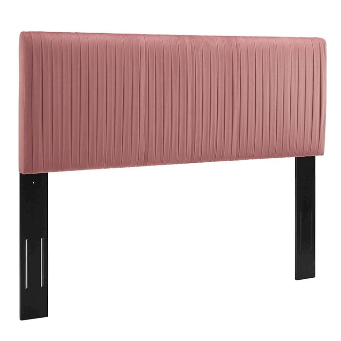 Modway Furniture Eloise Full Queen Headboard, Dusty Rose - MOD-6327-DUS