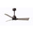 Matthews Fan Alessandra 1 3 Blade 42" Ceiling Fan, Bronze/Ash - AKLK-TB-GA-42