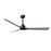 Matthews Fan Alessandra 1 3 Blade 56" Ceiling Fan, Bronze/Ash - AKLK-TB-GA-56