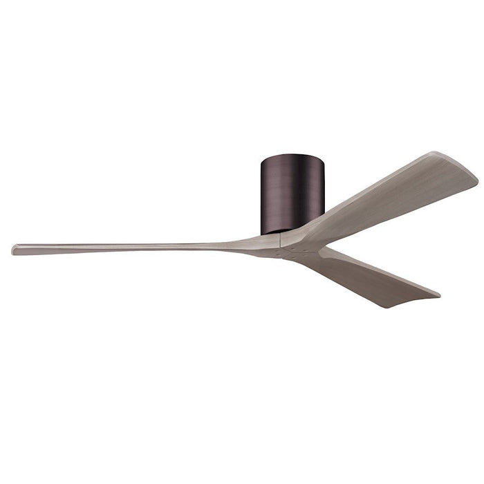 Matthews Fan Irene-3H 3 Blade 60" Ceiling Fan, BB/Gray Ash - IR3H-BB-GA-60