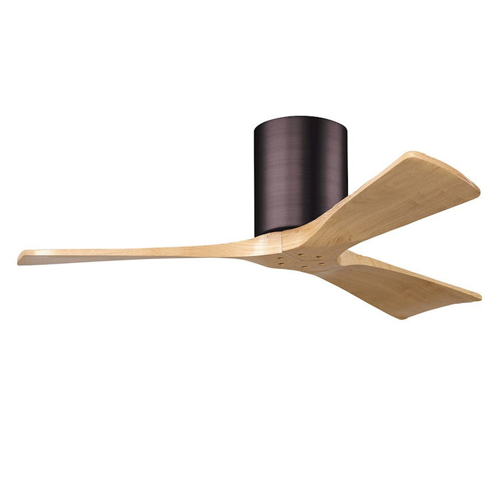 Matthews Fan Irene-3H 3 Blade 42" Ceiling Fan, Bronze/Maple Tone - IR3H-BB-LM-42