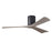 Matthews Fan Irene-3H 3 Blade 52" Ceiling Fan, Black/Ash - IR3H-BK-GA-52