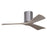 Matthews Fan Irene-3H 3 Blade 42" Ceiling Fan, Pewter/Gray Ash - IR3H-BP-GA-42