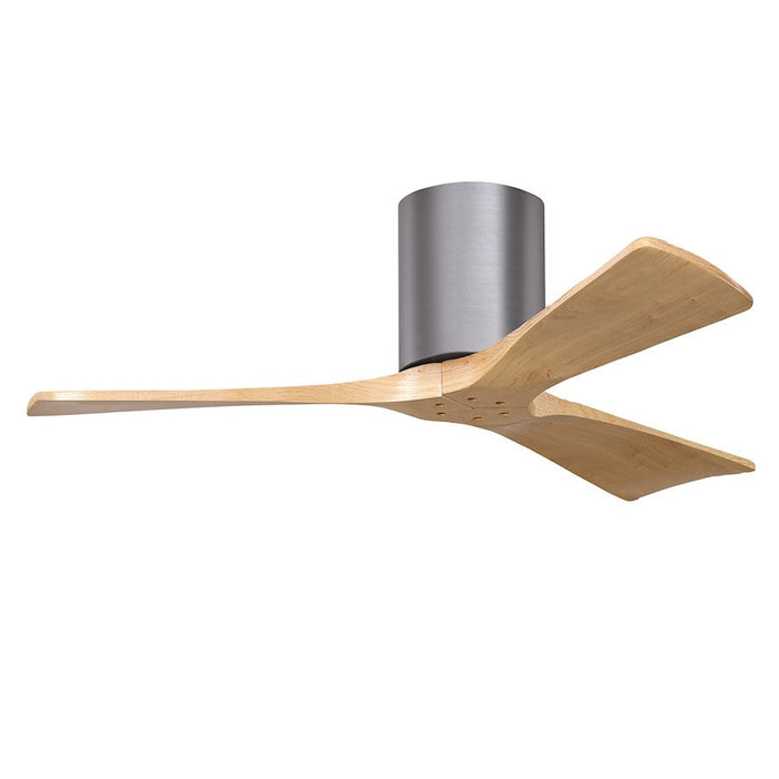 Matthews Fan Irene-3H 3 Blade 42" Ceiling Fan, Pewter/Maple Tone - IR3H-BP-LM-42