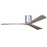 Matthews Fan Irene-3H 3 Blade 60" Ceiling Fan, Chrome/Gray Ash - IR3H-CR-GA-60