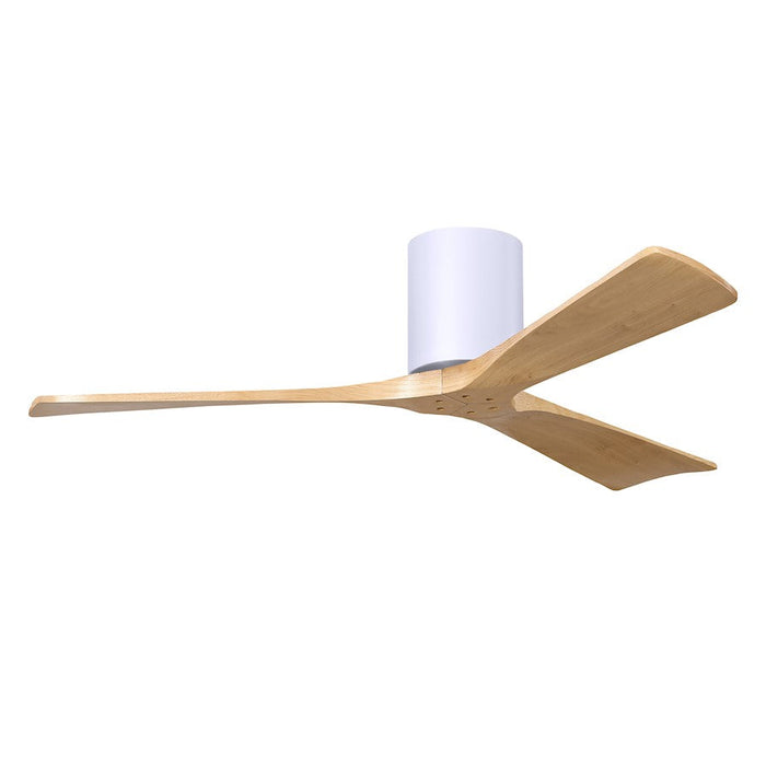 Matthews Fan Irene-3H 3 Blade 52" Ceiling Fan, White/White - IR3H-WH-LM-52