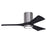 Matthews Fan Irene-3HLK 1 3 Blade 42" Ceiling Fan, Pewter/BK - IR3HLK-BP-BK-42