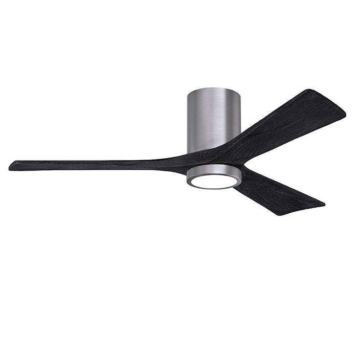 Matthews Fan Irene-3HLK 1 3 Blade 52" Ceiling Fan, Pewter/BK - IR3HLK-BP-BK-52