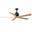 Matthews Fan Irene-5 5 Blade 60" Ceiling Fan, Black/Maple - IR5-BK-LM-60