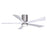 Matthews Fan Irene-5HLK 1 5 Blade 52" Ceiling Fan, Pewter/WH - IR5HLK-BP-MWH-52