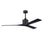 Matthews Fan Co. Nan 60" Ceiling Fan, Matte Black - NK-BK-BK-60