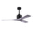 Matthews Fan Co. Nan 52" Ceiling Fan, Matte Black/Barnwood Blades - NK-BK-BW-52