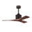 Matthews Fan Co. Nan 42" Ceiling Fan, Textured Bronze/Walnut - NK-TB-WA-42