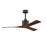 Matthews Fan Co. Nan 52" Ceiling Fan, Textured Bronze/Walnut - NK-TB-WA-52