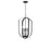 Maxim Lighting Provident 14.5" 4-Light Chandelier, Black - 10034BK