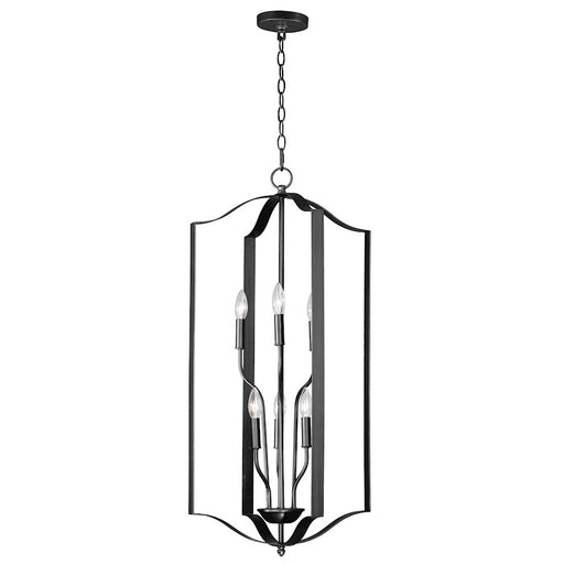 Maxim Lighting Provident 18" 6-Light Chandelier, Black - 10038BK