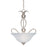 Maxim Lighting Basix 3-Light Invert Bowl Pendant, Nickel/Frosted - 10121FTSN