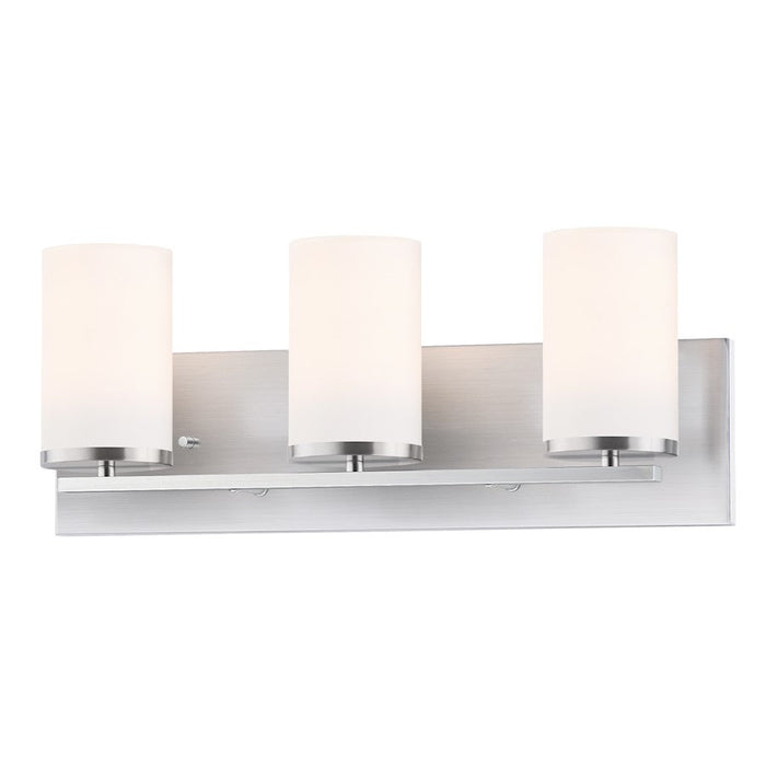 Maxim Lighting Lateral 3 Light Bath Vanity, Satin Nickel - 10283SWSN