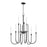 Maxim Lighting Tux 9-Light Chandelier, Black - 11289BK