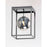 Maxim Lighting Fluid 1-Light LED Flush Mount, BK/CH/Mirror Smoke