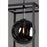 Maxim Lighting Fluid 1-Light LED 9" Pendant, BK/CH/Mirror Smoke