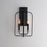 Maxim Lighting Madeira 2Lt Wall Sconce, Anthracite/Textured Clear