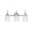 Maxim Lighting Milk 3 Light Bath Vanity, Polished Chrome/White - 12333WTPC