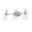 Maxim Lighting Ava 3 Light Bath Vanity, Polished Chrome/Clear - 12483CLPC