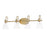 Maxim Lighting Ava 4 Light Bath Vanity, Natural Aged Brass/Clear - 12484CLNAB