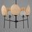 Maxim Lighting Maldives Chandelier, Black