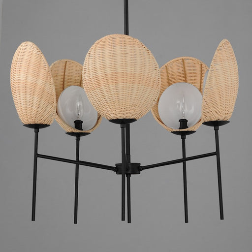 Maxim Lighting Maldives Chandelier, Black