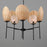 Maxim Lighting Maldives Chandelier, Black