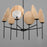 Maxim Lighting Maldives Chandelier, Black