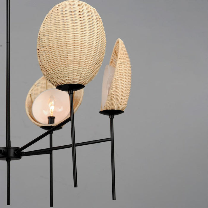 Maxim Lighting Maldives Chandelier, Black