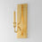 Maxim Lighting Normandy Wall Sconce, Gold Leaf