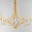 Maxim Lighting Normandy Chandelier, Gold Leaf