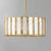 Maxim Lighting Miramar Pendant, Capiz/Brass