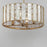 Maxim Lighting Miramar Pendant, Capiz/Brass