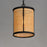 Maxim Lighting Cane 1 Light Pendant, Black