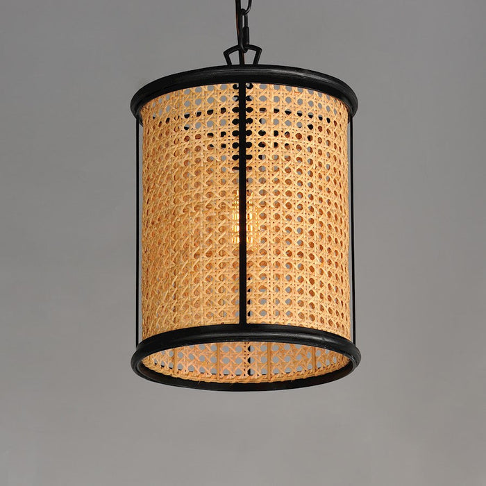 Maxim Lighting Cane 1 Light Pendant, Black