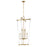 Maxim Lighting Lucent 8 Light Pendant, Heritage/Clear - 16102CLHR