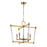 Maxim Lighting Lucent 5 Light Chandelier, Heritage/Clear - 16103CLHR