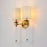 Maxim Lighting Lucent Wall Sconce, Heritage/Clear