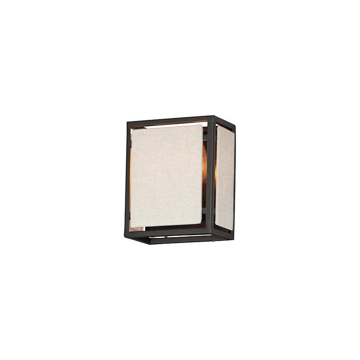 Maxim Lighting Montauk 2-Light Wall Sconce, Black - 20262CVBK