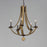 Maxim Lighting Basque Chandelier, Driftwood/Anthracite