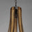 Maxim Lighting Basque Chandelier, Driftwood/Anthracite